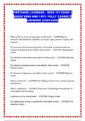 PORTAGE LEARNING - BIOD 151 EXAM 1 QUESTIONS AND 100 FULLY CORRECT ANSWERS &lpar;2025-2026&rpar;