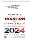 Solution Manual for McGraw-Hill's Taxation of Individuals 2024 Edition&comma; 15th Edition by Brian Spilker&comma; Benjamin Ayers&comma; John Barrick&comma; John Robinson&comma; Troy Lewis&comma; Connie Weaver