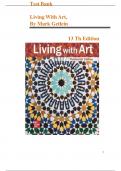 Test Bank For Living With Art 13th Edition Author&colon; Mark Getlein&comma; Kelly Donahue-Wallace Verified  Chapters 1-23 &vert;&vert; Complete Latest Edition 2025