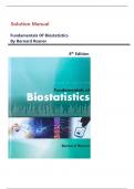  Solution Manual  For Fundamentals of Biostatistics 8th Edition by Bernard Rosner 
