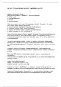 HDFS COMPREHENSIVE EXAM REVIEW