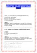 OKLAHOMA &lpar;OK&rpar; HOME HEALTH ADMINISTRATORS PACKAGED EXAMS&excl;&excl;&excl;&excl;