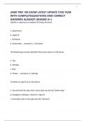 JAMF PRO 100 EXAM LATEST UPDATE THIS YEAR WITH COMPLETEQUESTIONS AND CORRECT ANSWERS ALREADY GRADED A&plus;&vert;