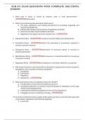 NUR 471 EXAM QUESTIONS WITH COMPLETE SOLUTIONS&comma; PASSED&excl;&excl;