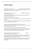 EPPP&colon; Ethics Verified Practice Questions And 100&percnt; Correct Answers With Explanations For Exam Preparation Graded A&plus;&period;