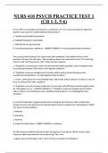 NURS 410 PSYCH PRACTICE TEST 1  &lpar;CH 1-3&comma; 5-6&rpar;  