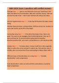 NUR1025C Exam 2 &ndash; Verified Q&A Guide on Obstetric Complications&comma; Medications & Postpartum Care