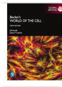 TEST BANK FOR Becker's World of the Cell 10th Edition by Jeff Hardin&comma; Gregory Bertoni&comma; Lewis Kleinsmith ISBN&colon; 978-1292426525 COMPLETE GUIDE ALL CHAPTERS COVERED 100&percnt; VERIFIED A&plus; GRADE ASSURED&excl;&excl;&excl;&excl;NEW LATEST UPDATE&excl;&excl;&excl;&excl;&excl;