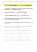 CTS-155 Mid-Term Exam &vert;&vert; 100&percnt; verified answers&period;