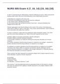 NURS 505 Exam 4 &lpar;7&comma; 10&comma; 14&rpar; &lpar;15&comma; 16&rpar; &lpar;18&rpar; Questions with Accurate Answers
