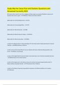 Study guide Marine Corps Pay Grade Identification Questions and Answered Correctly 2025