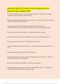 Maryville NURS 615 Pharm Practical Questions and Answers&lpar; latest update 2025