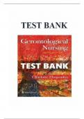 TEST BANK FOR GERONTOLOGICAL NURSING 10TH EDITION BY ELIOPOULOS