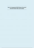 Intro to Cryptography &lpar;C839&rpar; Western Governors University Package Deal Latest Update&period;