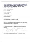 CRPC Practice Exam 1 COMPREHENSIVE QUESTIONS AND VERIFIED ANSWERS &lpar;DETAILED & ELABORATED&rpar; ACTUAL EXAM 2025 TEST 100&percnt; SOLVED 2025&excl;&excl;