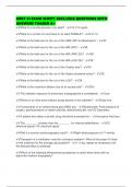 ARRT CI EXAM SCRIPT 2025&sol;2026 QUESTIONS WITH ANSWERS TAGGED A&plus;