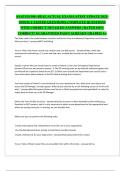 ASAP ED 500--REAL ACTUAL EXAM-LATEST UPDATE 2025-MOSTLY TESTED QUESTIONS-COMPLETE QUESTIONS WITH CORRECT DETAILED ANSWERS &vert; RATED 100&percnt; CORRECT&excl; GUARANTEED PASS&excl;&excl; ALREADY GRADED A&plus;
