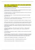 CAIA LEVEL 1 EXAMINATION TEST 2025&sol;2026 QUESTIONS WITH ANSWERS TAGGED A&plus;