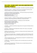 CAIA LEVEL 1 EXAMS SCRIPT 2025&sol;2026 QUESTIONS WITH ANSWERS TAGGED A&plus;
