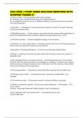 CAIA LEVEL 1 STUDY GUIDE 2025&sol;2026 QUESTIONS WITH ANSWERS TAGGED A&plus;