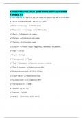 CAREGIVER 2025&sol;2026 QUESTIONS WITH ANSWERS TAGGED A&plus;