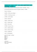 CAREGIVER EXAMS SCRIPT 2025&sol;2026 QUESTIONS WITH ANSWERS TAGGED A&plus;