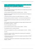 CLPNA JURISPRUDENCE EXAMINATION PAPER 2025&sol;2026 QUESTIONS WITH ANSWERS TAGGED A&plus;
