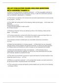 CM 4211 EVALUATION EXAMS 2025&sol;2026 QUESTIONS WITH ANSWERS TAGGED A&plus;
