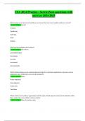 Certified System Administrator &lpar;CSA&rpar; 2024 Practice - ServiceNow Exam with Correct Answers