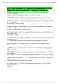 ELLIS AND ASSOCIATES LIFEGUARD EXAMINATION EXAM 2025&sol;2026 QUESTIONS WITH ANSWERS TAGGED A