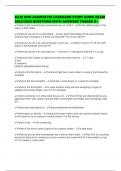 ELLIS AND ASSOCIATES LIFEGUARD STUDY GUIDE EXAM 2025&sol;2026 QUESTIONS WITH ANSWERS TAGGED A&plus;