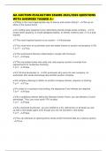 GA AUCTION EVALUATION EXAMS 2025&sol;2026 QUESTIONS WITH ANSWERS TAGGED A&plus;