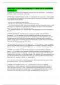 HRB TEST PAPER 2025&sol;2026 QUESTIONS WITH ANSWERS TAGGED A&plus;
