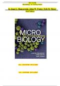 Test Bank For Microbiology&colon; An Evolving Science&comma; 6th Edition by Joan L&period; Slonczewski ISBN&colon; 9781324033561 &vert; All Chapters Covered &vert;Newest Edition 2025&period;GRADED A&plus;&period;