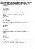REHS exam &lpar;2025&rpar; ACTUAL EXAM &lpar;TESTING REAL EXAM QUESTIONS&rpar; AND VERIFIED ANSWERS &lpar;MULTIPLE CHOICES&rpar; &vert;COMPLETE SOLUTIONS &vert;A&plus; GRADED &vert;100&percnt; CORRECT&excl;&excl;