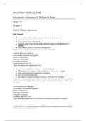 SOLUTION MANUAL FOR Foundations of Business 7th edition William M&period; Pride&semi; Chapter 1-47