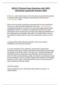 NAVLE 3 Review Exam Questions with 100&percnt; satisfaction guarantee Answers 2025