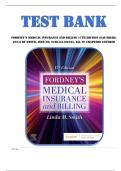 Test Bank for Fordney&rsquo;s Medical Insurance and Billing 17th Edition &lpar;Saunders&comma; 2024&rpar; by Smith&comma; Isbn no&semi; 9780443109430&comma; all 20 Chapters Covered