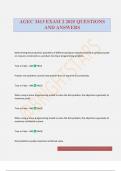 AGEC 3413 EXAM 2 2025 QUESTIONS AND ANSWERS