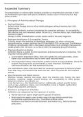 NURS5334 Expanded Antimicrobial 1 Therapy Summary Quiz Spring 2025