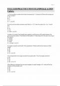 FULL GED PRACTICE TEST EXAM50 Qs & As 2025 Update&period;