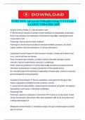 NURS 5315&colon; Advanced Pathophysiology UTA Exam 1 LATEST UPDATED 2025