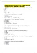 ISSA NUTRITION COMPREHENSIVE EXAM 2025&sol;2026 QUESTIONS WITH ANSWERS TAGGED A&plus;
