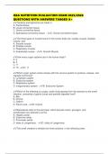 ISSA NUTRITION EVALUATION EXAM 2025&sol;2026 QUESTIONS WITH ANSWERS TAGGED A&plus;