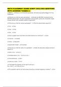 MATH PLACEMENT EXAMS SCRIPT 2025&sol;2026 QUESTIONS WITH ANSWERS TAGGED A&plus;
