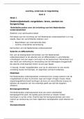 LOB deel A &sol; samenvatting alle leerstof &plus; hoorcolleges &lpar;7&period;4 na 1x doorlezen&rpar;