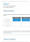 MSCI 522 Digestion and Absorption Report &vert; Liberty University Online Academy