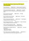 Nurs 221 Final Exam&colon; Questions With Expert-Level Solutions