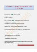 CAIB 1 EXAM 2025 QUESTIONS AND ANSWERS
