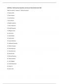 Swift River- Med Surg Exam Questions and Answers Fully Solved Latest 2025